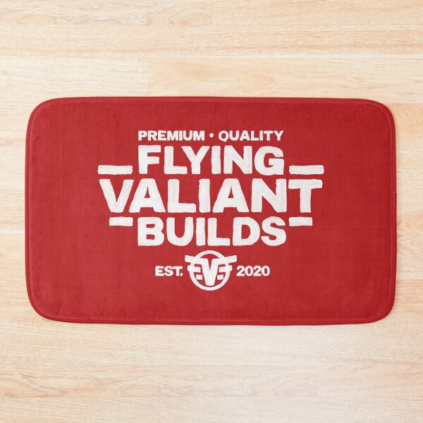 Item preview, Flying Valiant Builds (Handpainted - White on Red) designed and sold by Justin Ellis.