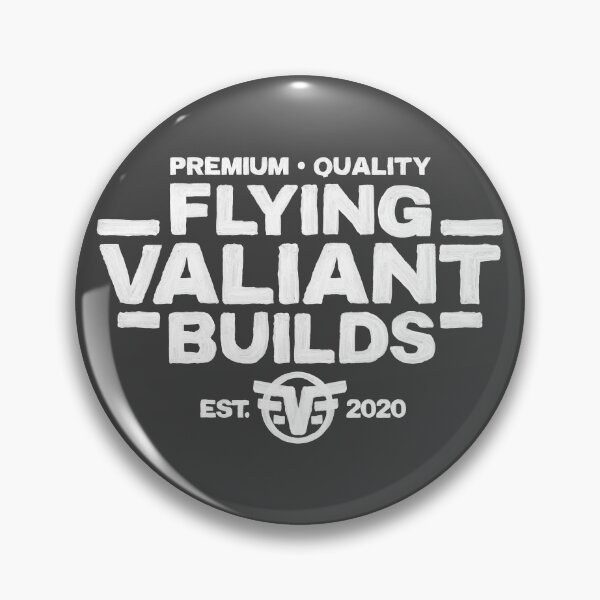 Item preview, Flying Valiant Builds (Handpainted - White on Asphalt) designed and sold by Justin Ellis.