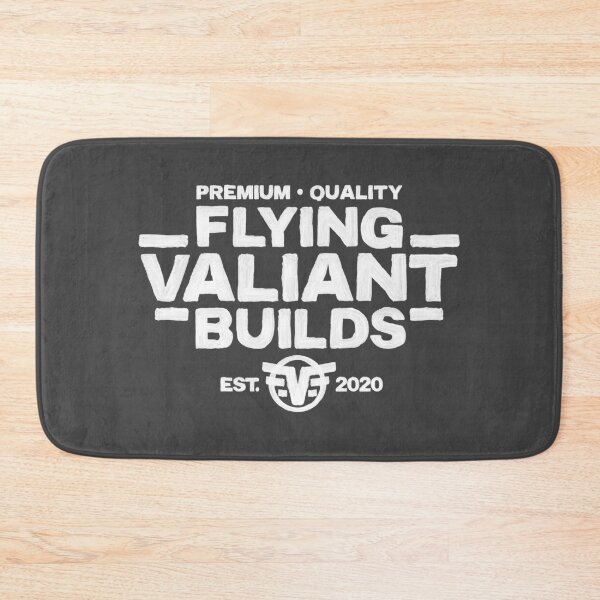 Item preview, Flying Valiant Builds (Handpainted - White on Asphalt) designed and sold by Justin Ellis.