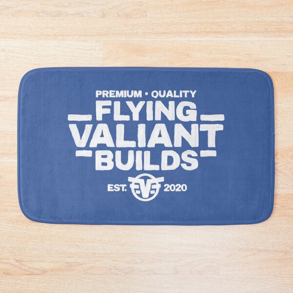 Item preview, Flying Valiant Builds (Handpainted - White on Blue) designed and sold by Justin Ellis.