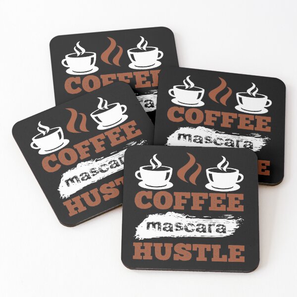 Item preview, Coffee mascara hustle designed and sold by pnkpopcorn.