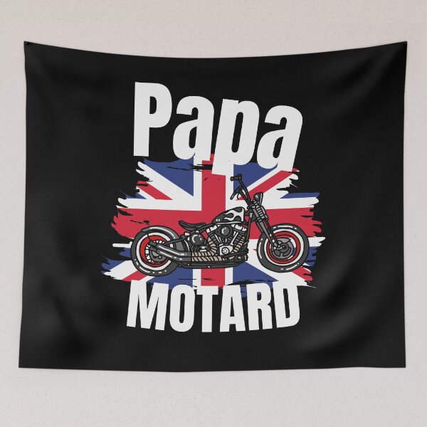 Item preview, daddy biker english flag designed and sold by JaMatt1983.