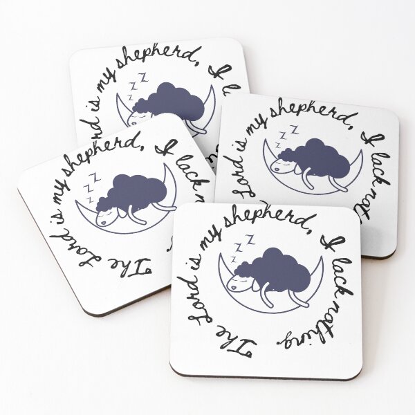Item preview, Psalm 23| The Lord Is My Shepherd| Sleeping Sheep designed and sold by LoveGen.