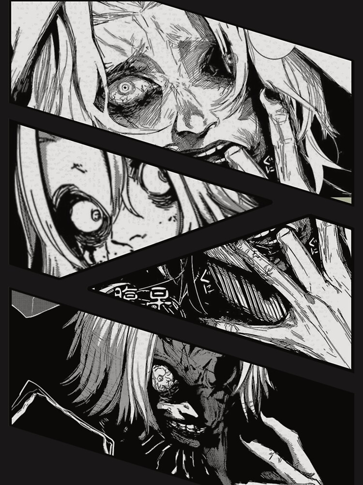 Seidou Takizawa Tokyo Ghoul Tōkyō Guru Anime Cool Manga Panel Design Gift T Shirt Anime T Shirt Greeting Card For Sale By Rowenanime Redbubble