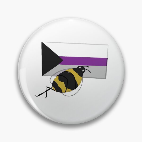 Item preview, Demisexual bee designed and sold by BmmcArt.