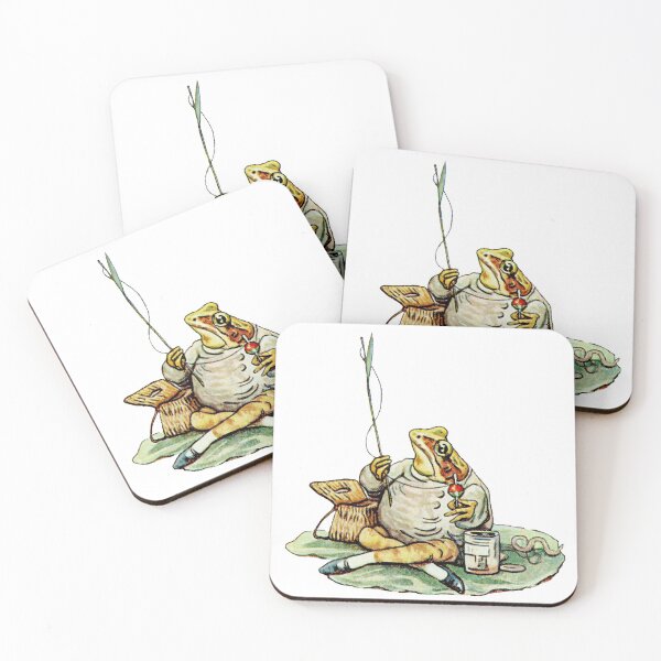 Item preview, Mr. Jeremy Fisher - Beatrix Potter Characters designed and sold by brushandframes.