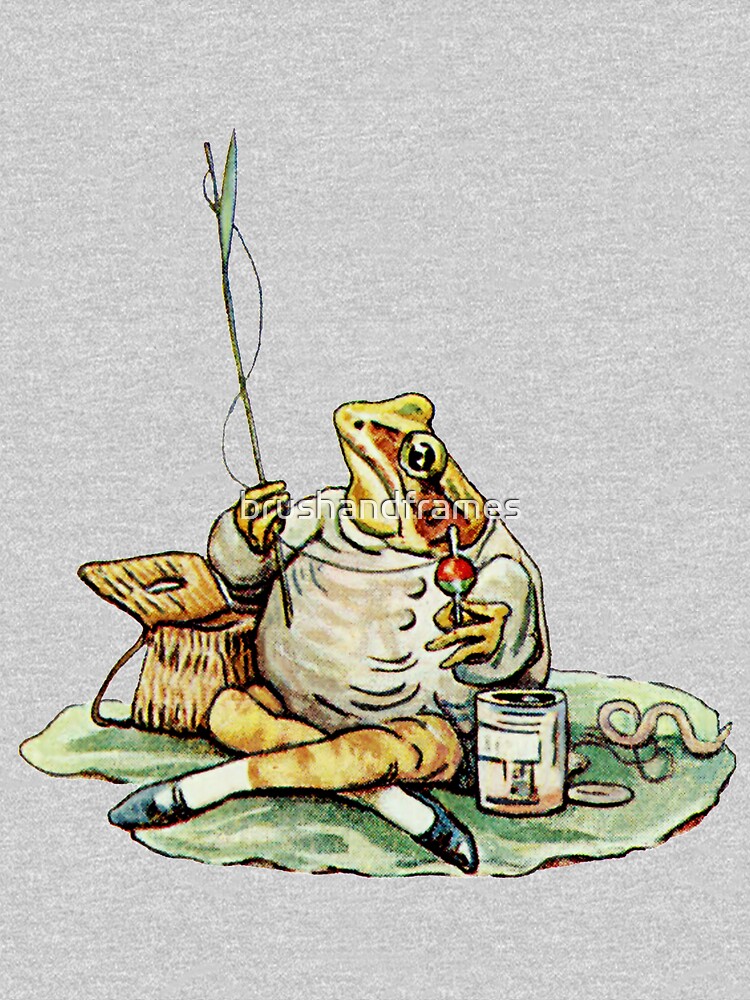 Mr. Jeremy Fisher - Beatrix Potter Characters by brushandframes