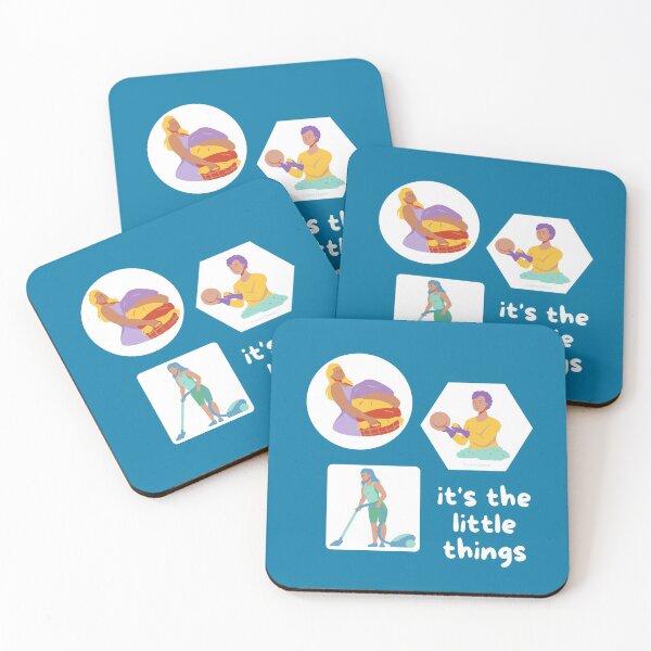 Item preview, It's the Little Things Cleaning Lady Housekeeping Vacuuming designed and sold by SavvyCleaner.