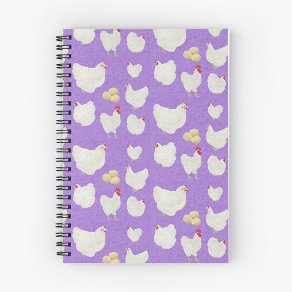 Item preview, White Orpington Chicken Purple designed and sold by Ashley Gagnon.
