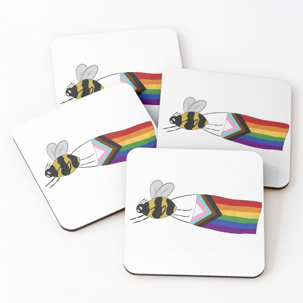 Item preview, Inclusive Pride Bee designed and sold by BmmcArt.