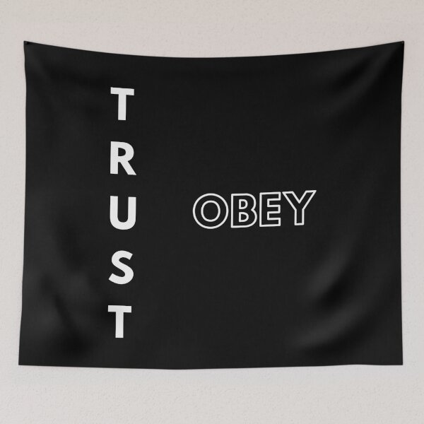 Item preview, Trust| Obey designed and sold by LoveGen.