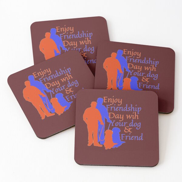 Item preview, Enjoy friendship day with your dog and friend designed and sold by mohamedalso.