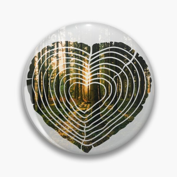 Item preview, Forest Under Tree Shaped Heart designed and sold by jtechlimitless.