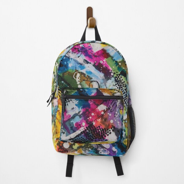 Item preview, Batik Painterly Abstract in Luminous Colors designed and sold by Leslie Rogers Todder.