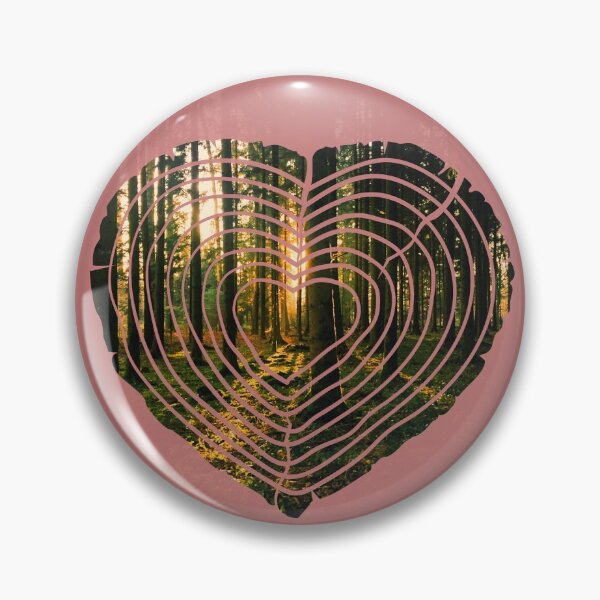 Item preview, Forest Under Tree Shaped Heart designed and sold by jtechlimitless.