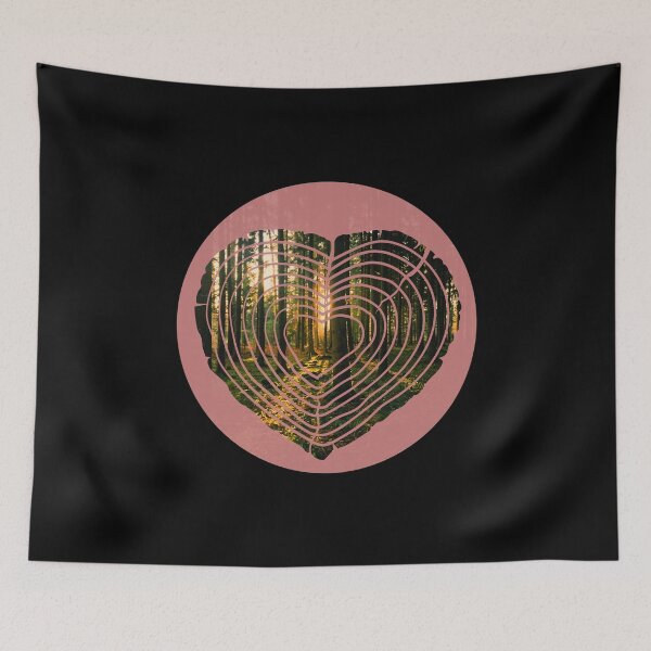 Item preview, Forest Under Tree Shaped Heart designed and sold by jtechlimitless.