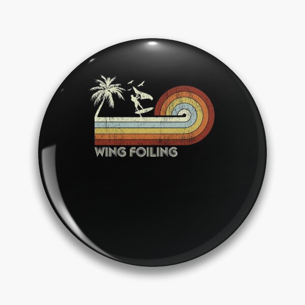 Item preview, Wing Foiling Retro Vintage designed and sold by Grimbart.