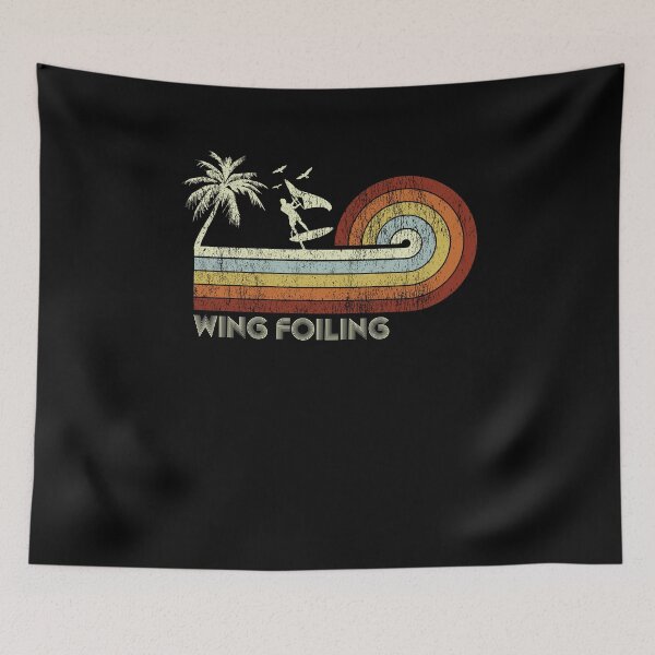 Item preview, Wing Foiling Retro Vintage designed and sold by Grimbart.