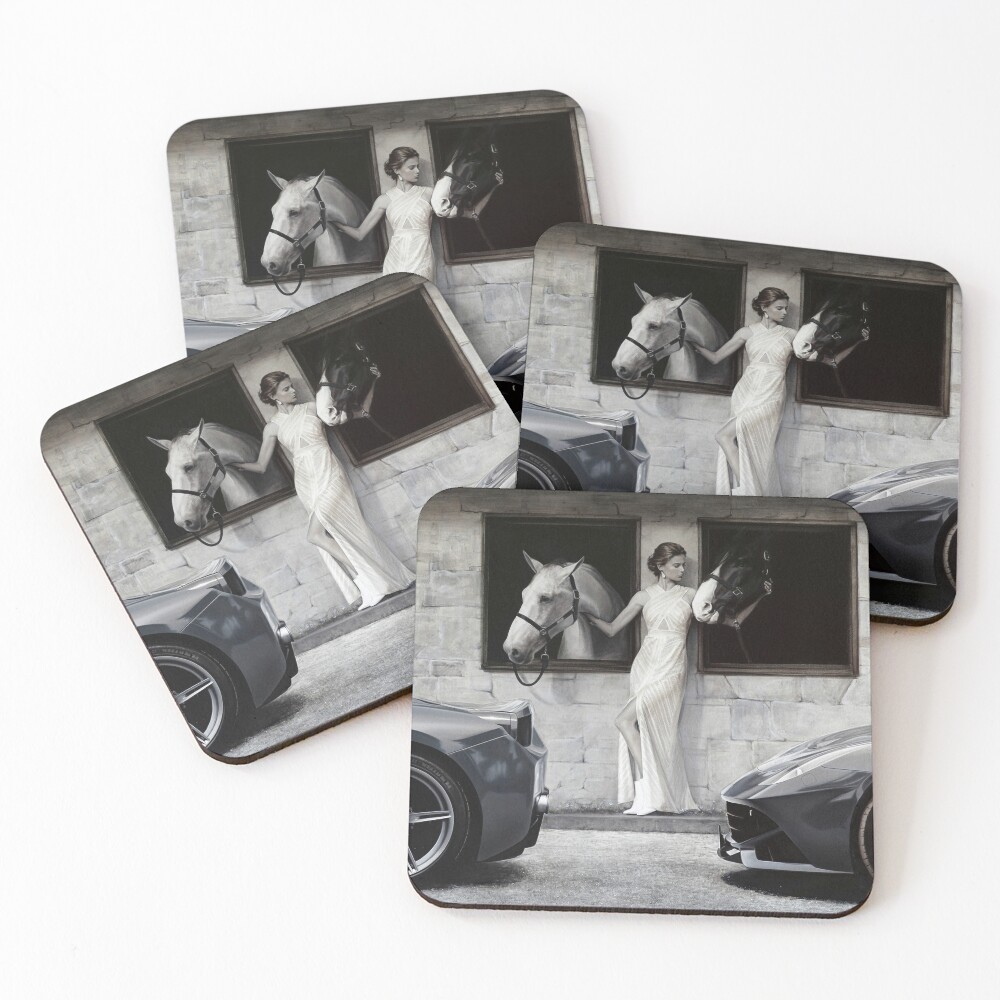 Item preview, Coasters (Set of 4) designed and sold by oleynik.