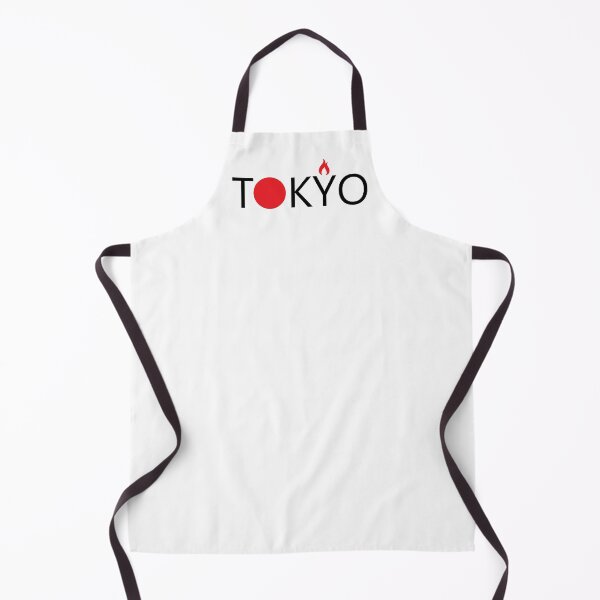 Item preview, Stylized Tokyo lettering with japan flag and Olympic flame designed and sold by Mallva.