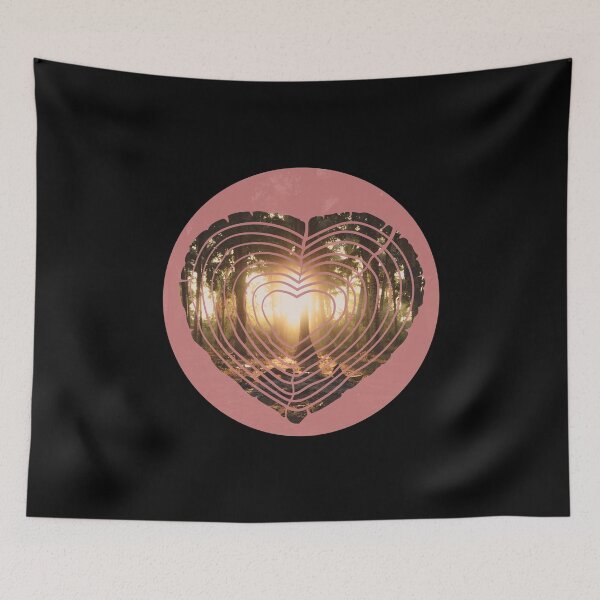 Item preview, Forest Under Tree Shaped Heart designed and sold by jtechlimitless.