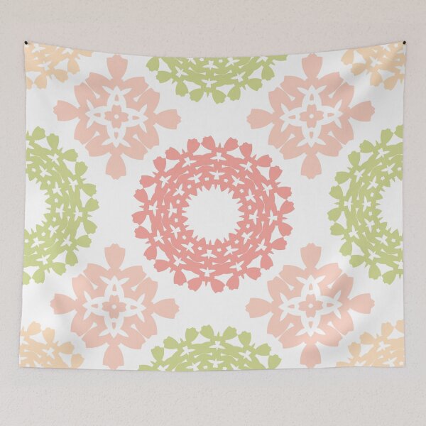 Item preview, Modern Flower Pattern Artwork 05 Color 01 designed and sold by Stefanie Boike.