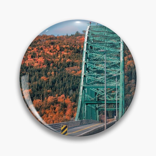 Item preview, Seal Island Bridge in Autumn designed and sold by kenmo.