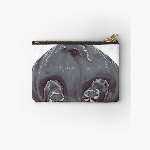 Item preview, Hippo butt, large print white edition designed and sold by bye-then.