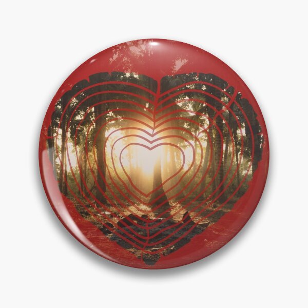 Item preview, Forest Under Tree Shaped Heart designed and sold by jtechlimitless.