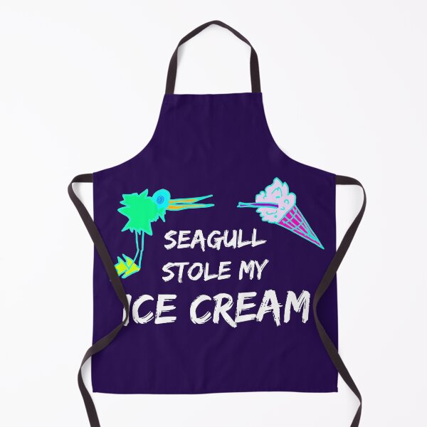 Item preview, Seagull Stole My Ice Cream Funny designed and sold by DesignsofNote.