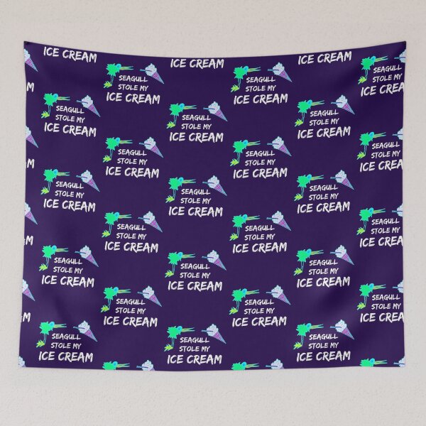Item preview, Seagull Stole My Ice Cream Funny  designed and sold by DesignsofNote.