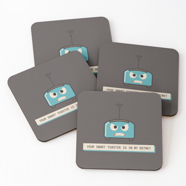 Item preview, Your Smart Toaster Is in My Botnet | Geeky Hacker Shirt  designed and sold by GeekFlex.