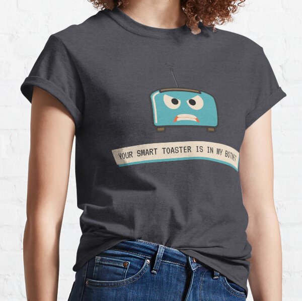 Item preview, Your Smart Toaster Is in My Botnet | Geeky Hacker Shirt  designed and sold by GeekFlex.