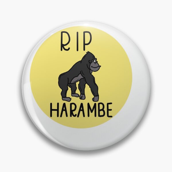 Item preview, Harambe designed and sold by EFurrer.