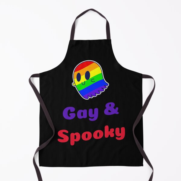 Item preview, Gay And Spooky Rainbow Ghost designed and sold by SquishStitches.