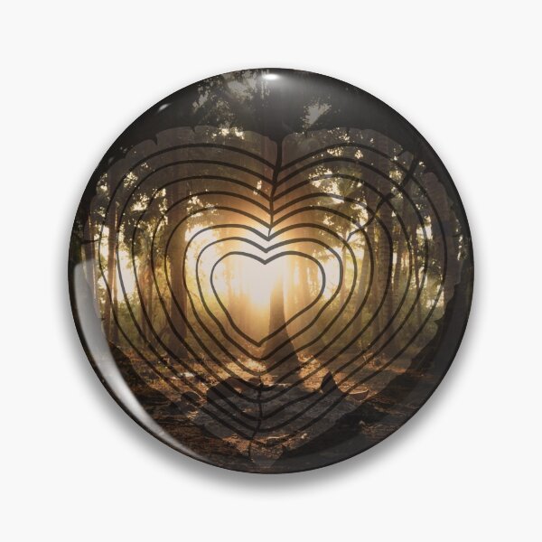 Item preview, Forest Under Tree Shaped Heart designed and sold by jtechlimitless.