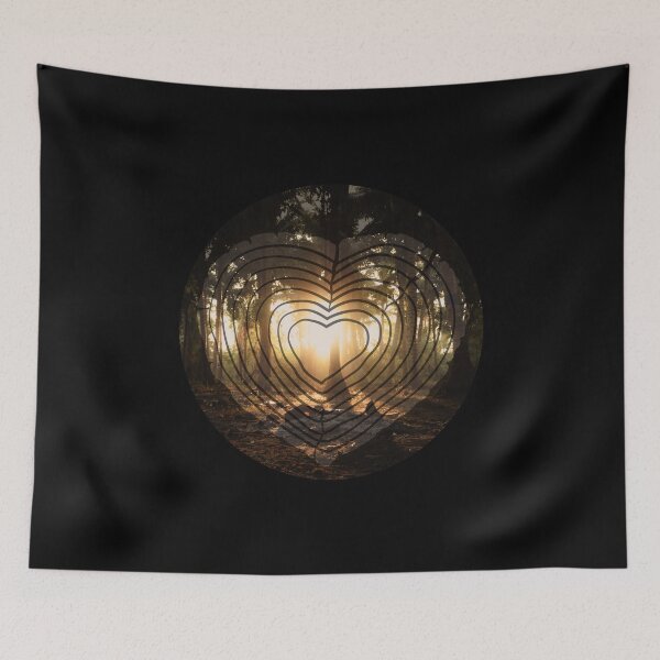Item preview, Forest Under Tree Shaped Heart designed and sold by jtechlimitless.