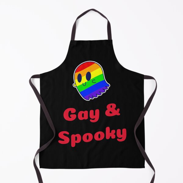 Item preview, Gay And Spooky Rainbow Ghost designed and sold by SquishStitches.