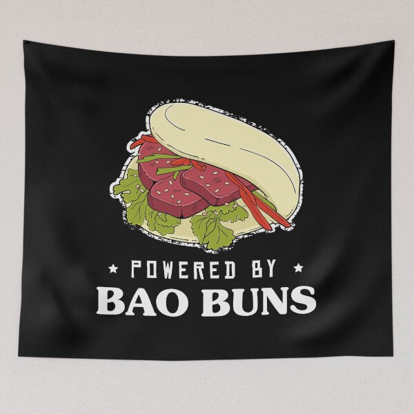 Item preview, Baozi Chinese Food Foodie Powered By Bao Buns design designed and sold by jakehughes2015.