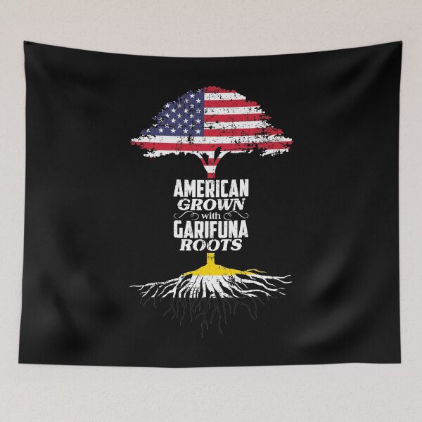 Item preview, American Raised Roots Garifuna Pride print designed and sold by jakehughes2015.