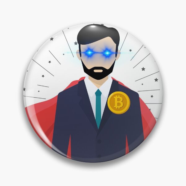Item preview, El Salvador President Bukele Bitcoin Laser Eyes designed and sold by Schka.