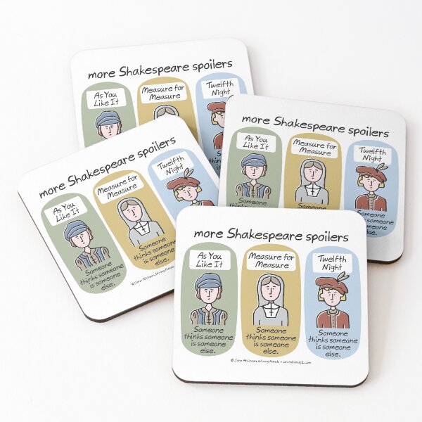Item preview, more Shakespeare spoilers designed and sold by WrongHands.