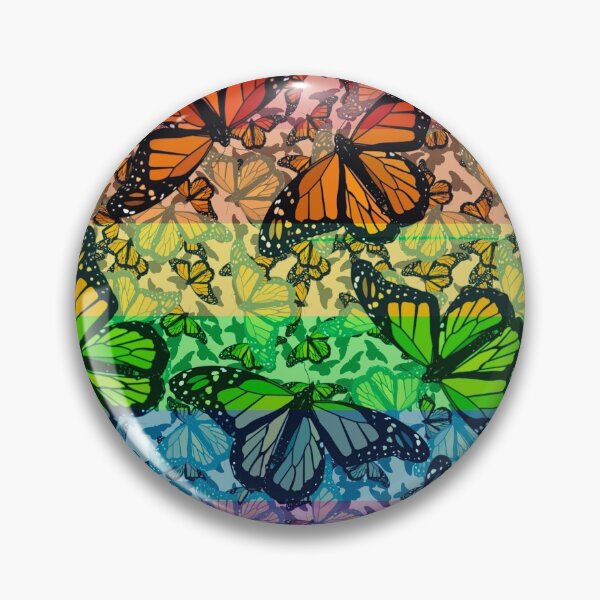 Item preview, Monarch Butterfly Design - Rainbow - PRIDE designed and sold by caringarage.