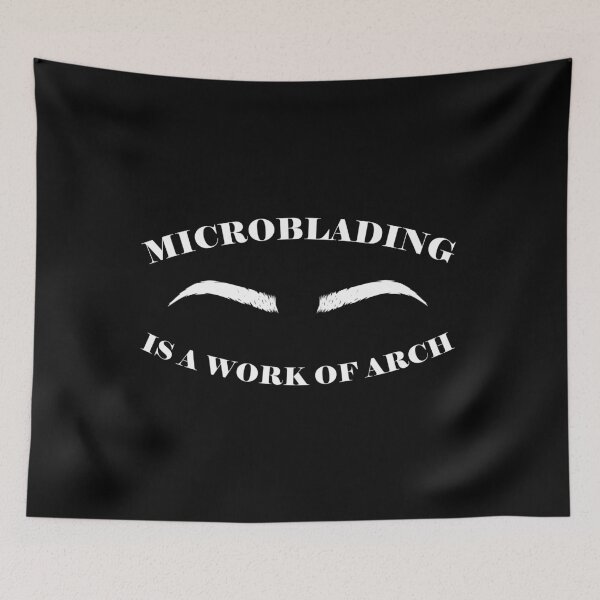 Item preview, Work Of Arch Brows Permanent Makeup Microblading Artist print designed and sold by jakehughes2015.