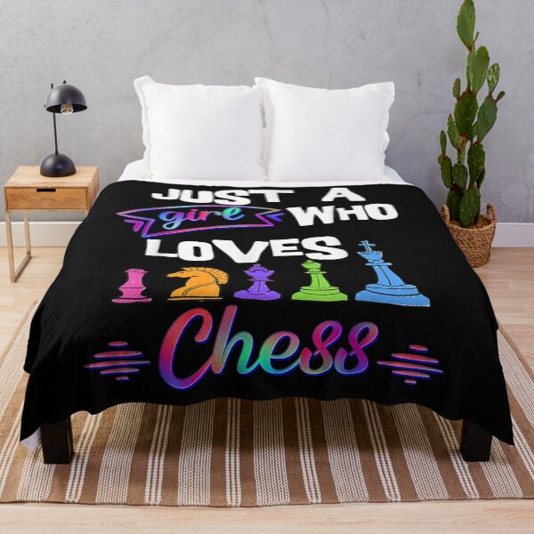 Item preview, Just A Girl Who Loves Chess #2 designed and sold by SnowStore98.