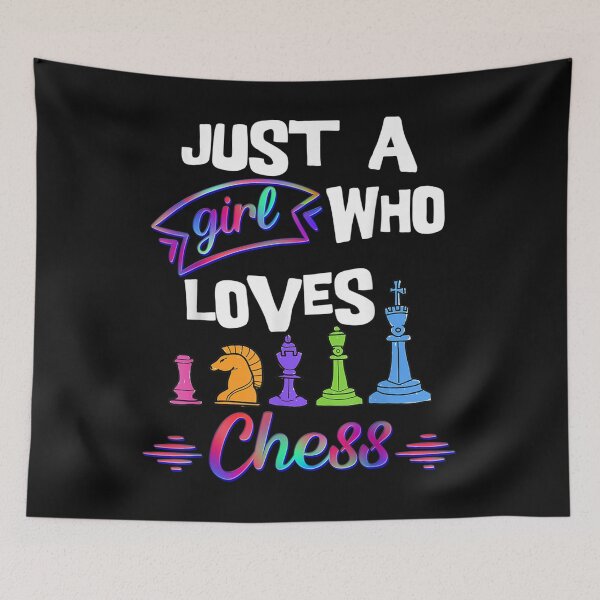 Item preview, Just A Girl Who Loves Chess  #2 designed and sold by SnowStore98.