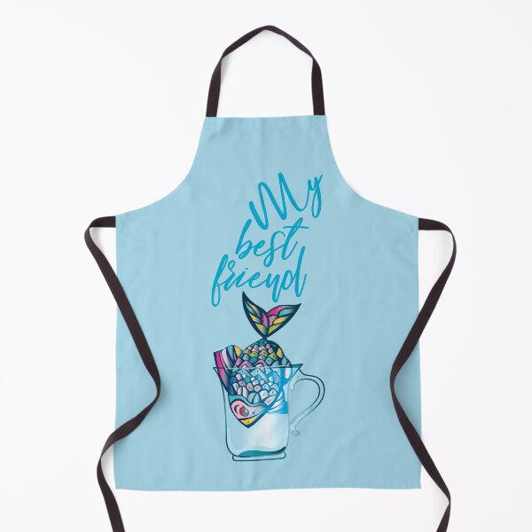 Item preview, Fish is my best friend, illustration and quote designed and sold by IngaDesign.