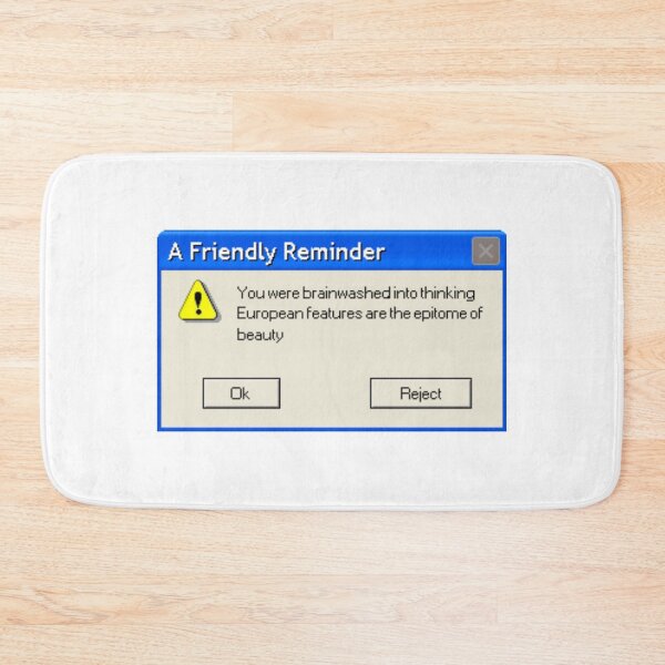 Item preview, A Friendly Reminder on Beauty Standards  designed and sold by ThoughtJumble.