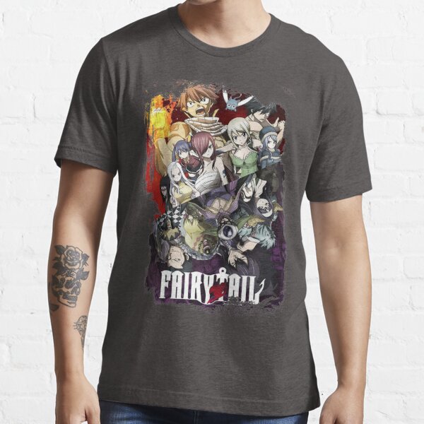 T-Shirt Enfant Fairy Tail Grey Garçon Fille