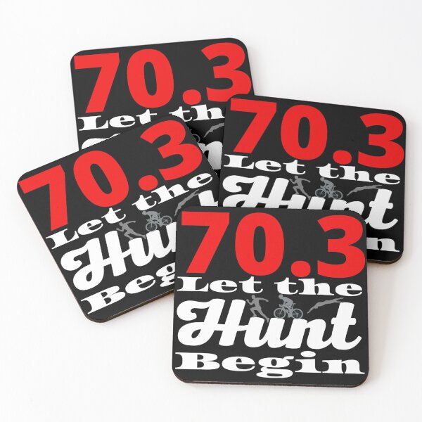Item preview, Let The Hunt Begin 70.3 Triathlon designed and sold by Sonatablue.